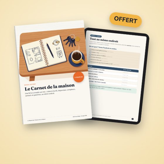 Bonus 3 : Le carnet de la maison